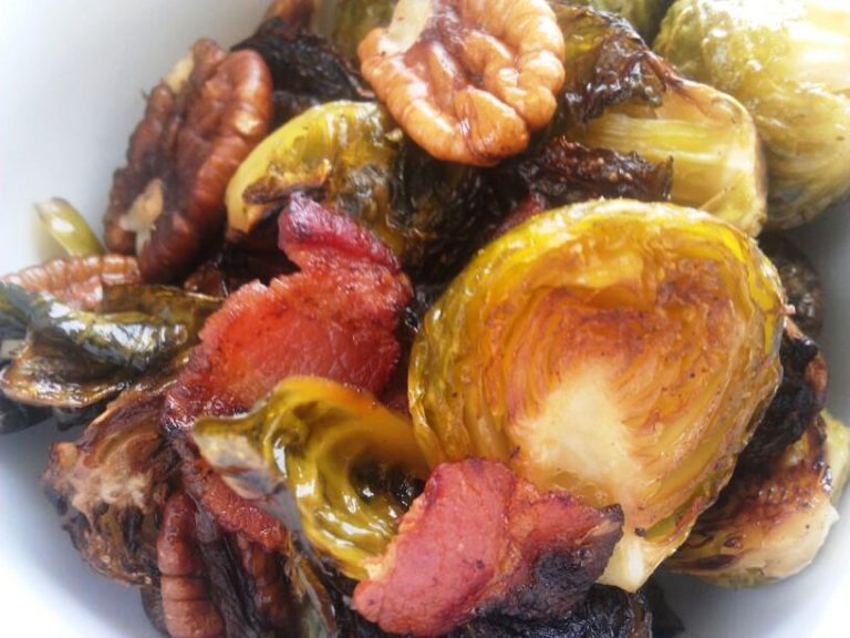Bacon Pecan Brussel Sprouts PaleOMG