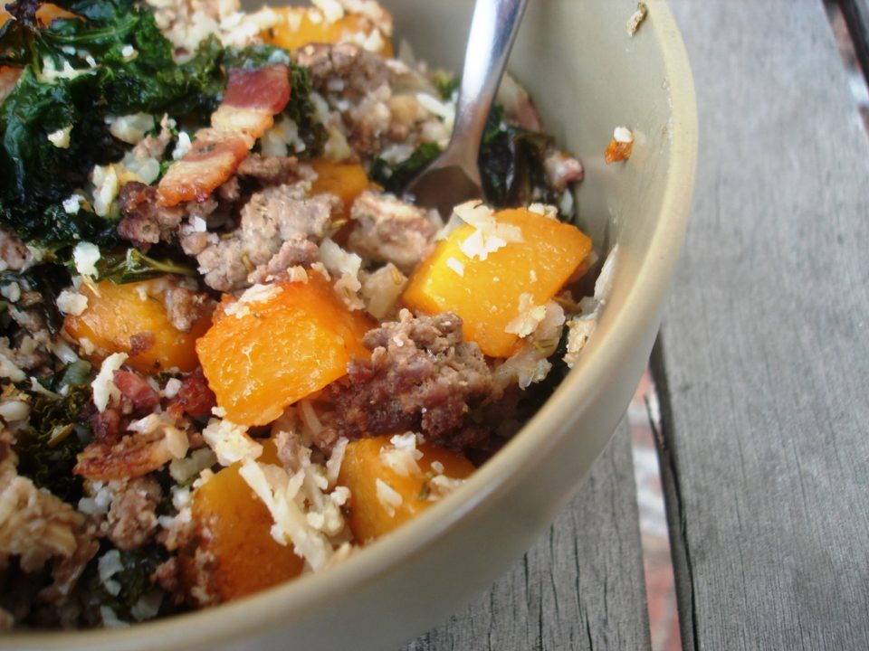 balsamic butternut bake