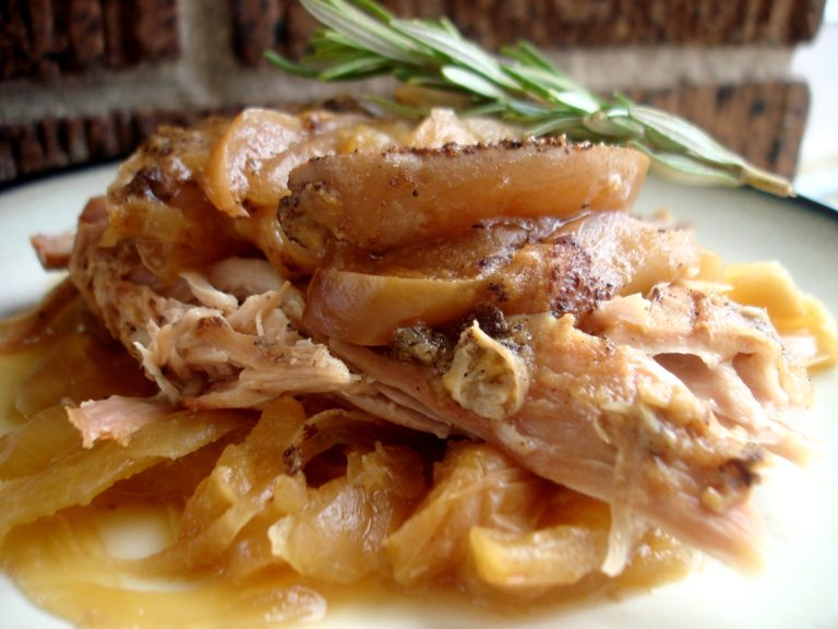 Honey Ginger Apple Shredded Pork PaleOMG