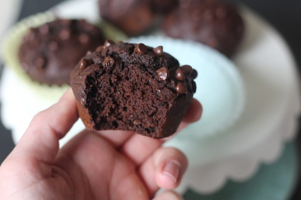 PaleOMG Double Chocolate Almond Espresso Muffins