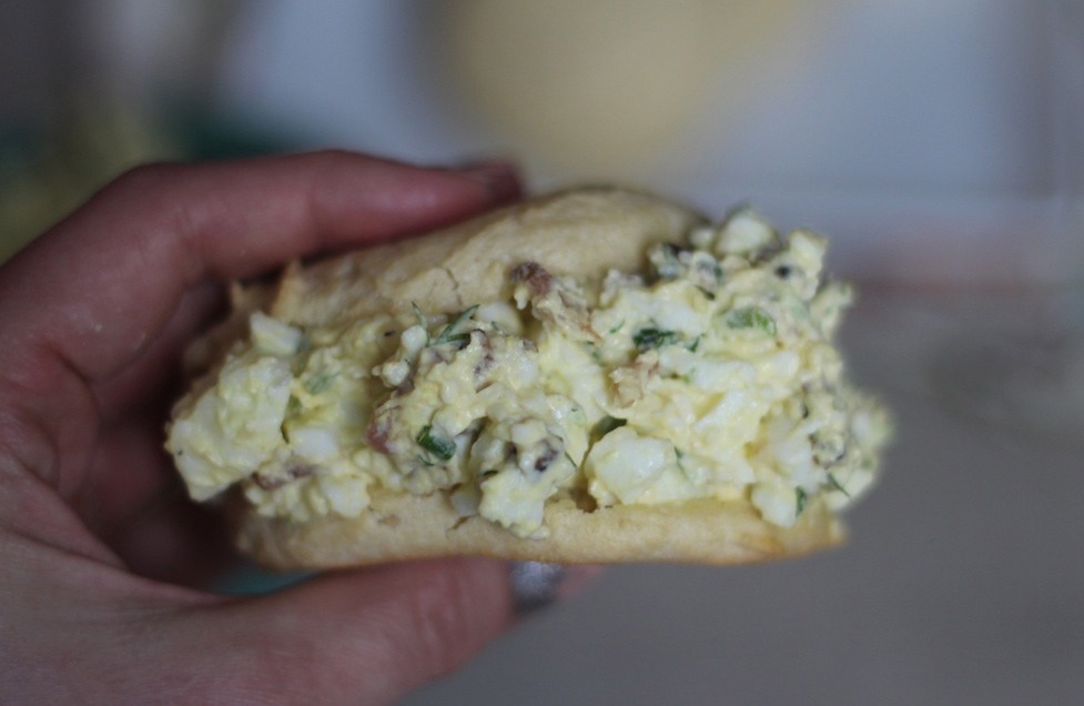 Jalapeño egg salad recipe