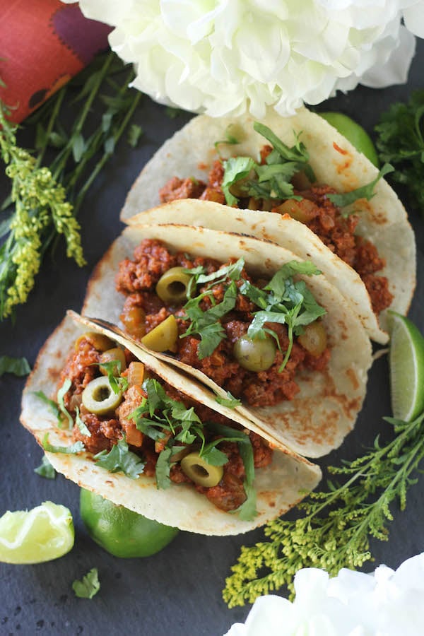 Picadillo Tacos - PaleOMG