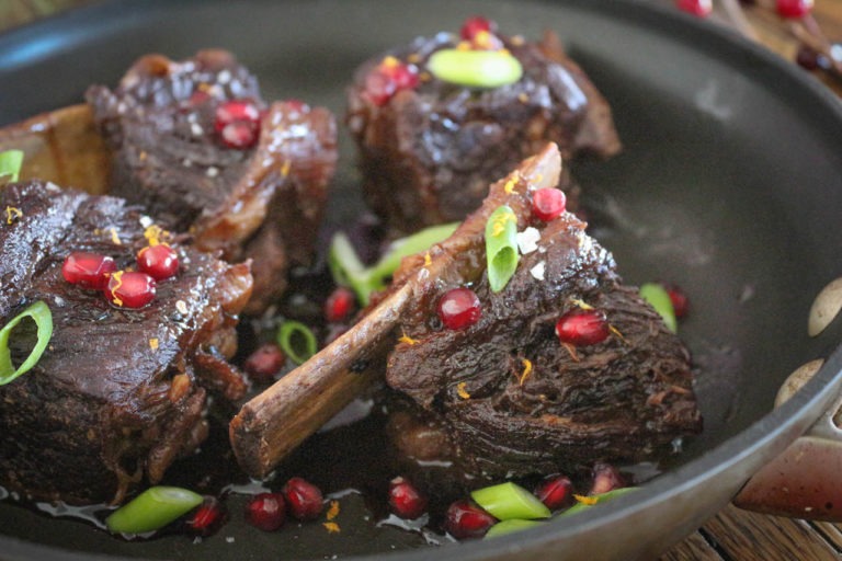 Slow Cooker Red Wine Braised Short Ribs PaleOMG