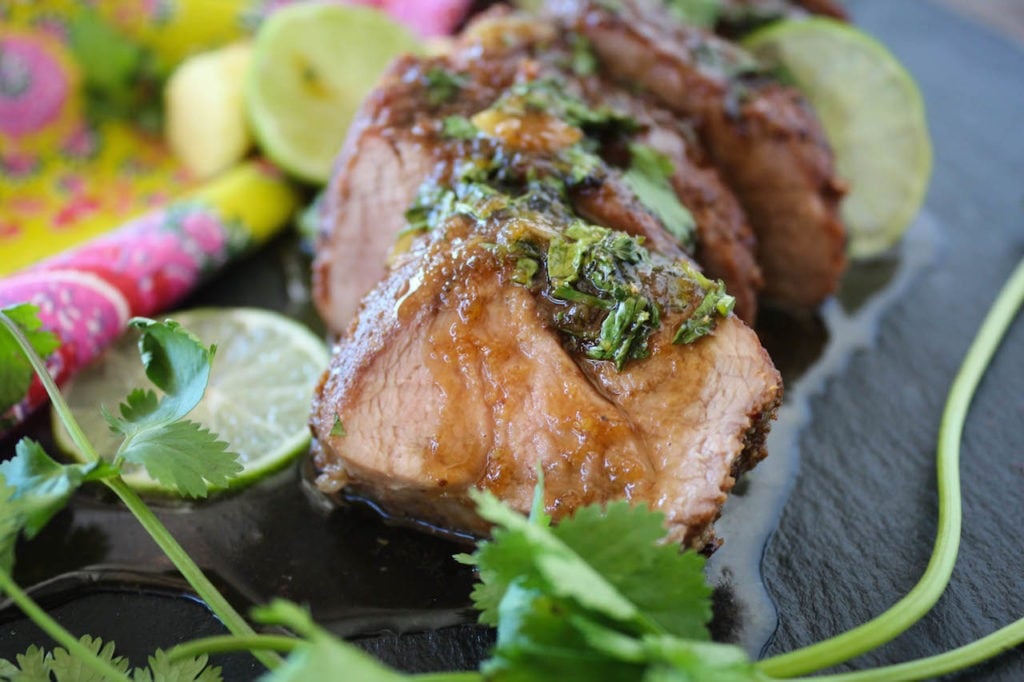 PaleOMG Asian Glazed Five Spice Pork Tenderloin