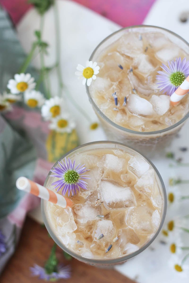 PaleOMG Honey Lavender Iced Lattes
