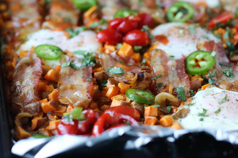 Sheet Pan Breakfast Bake - Sweet Peas and Saffron