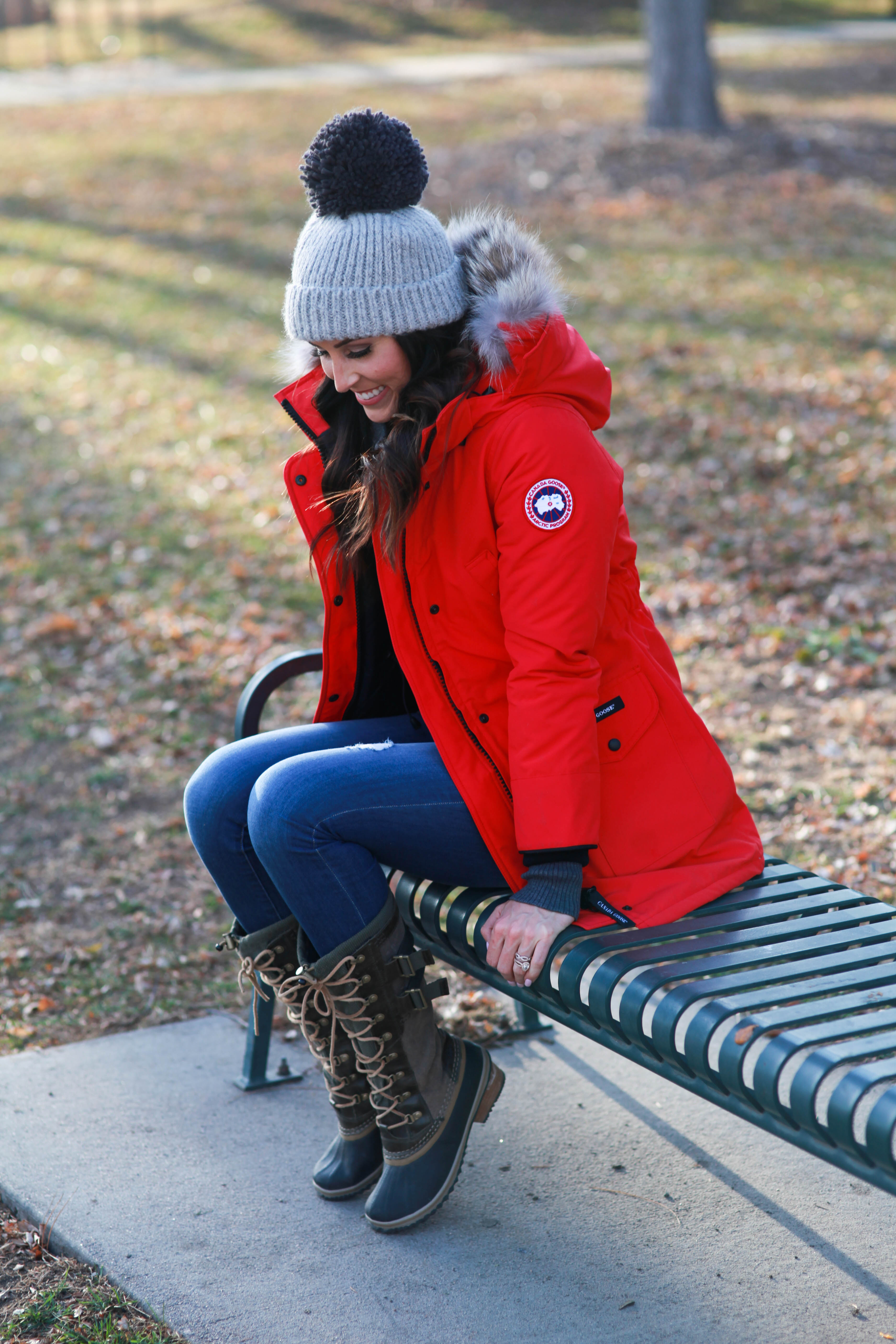 Warmest canada goose womens sales coat