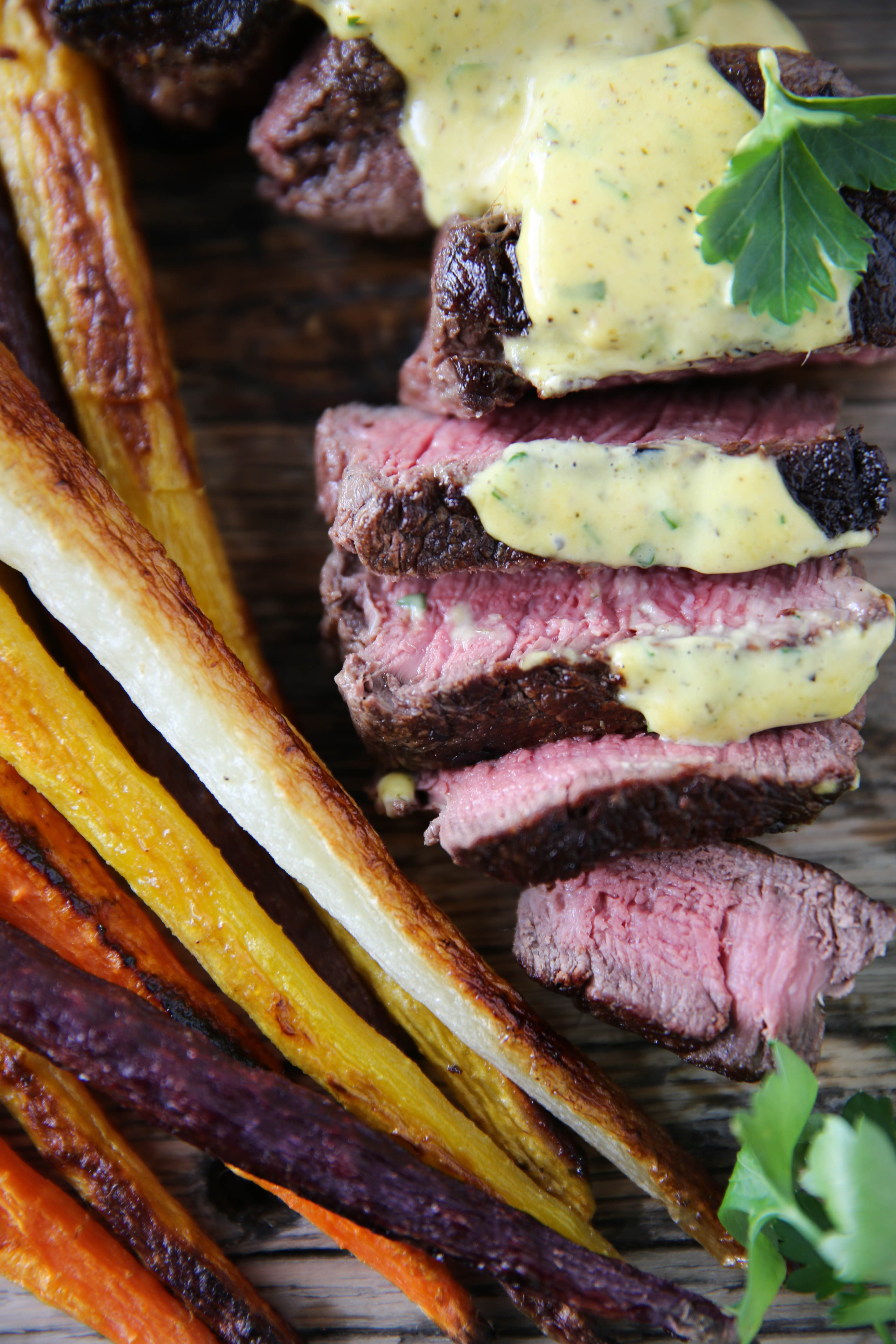 Valentine S Day Dinner For Two Filet Mignon With Bearnaise Sauce Paleomg