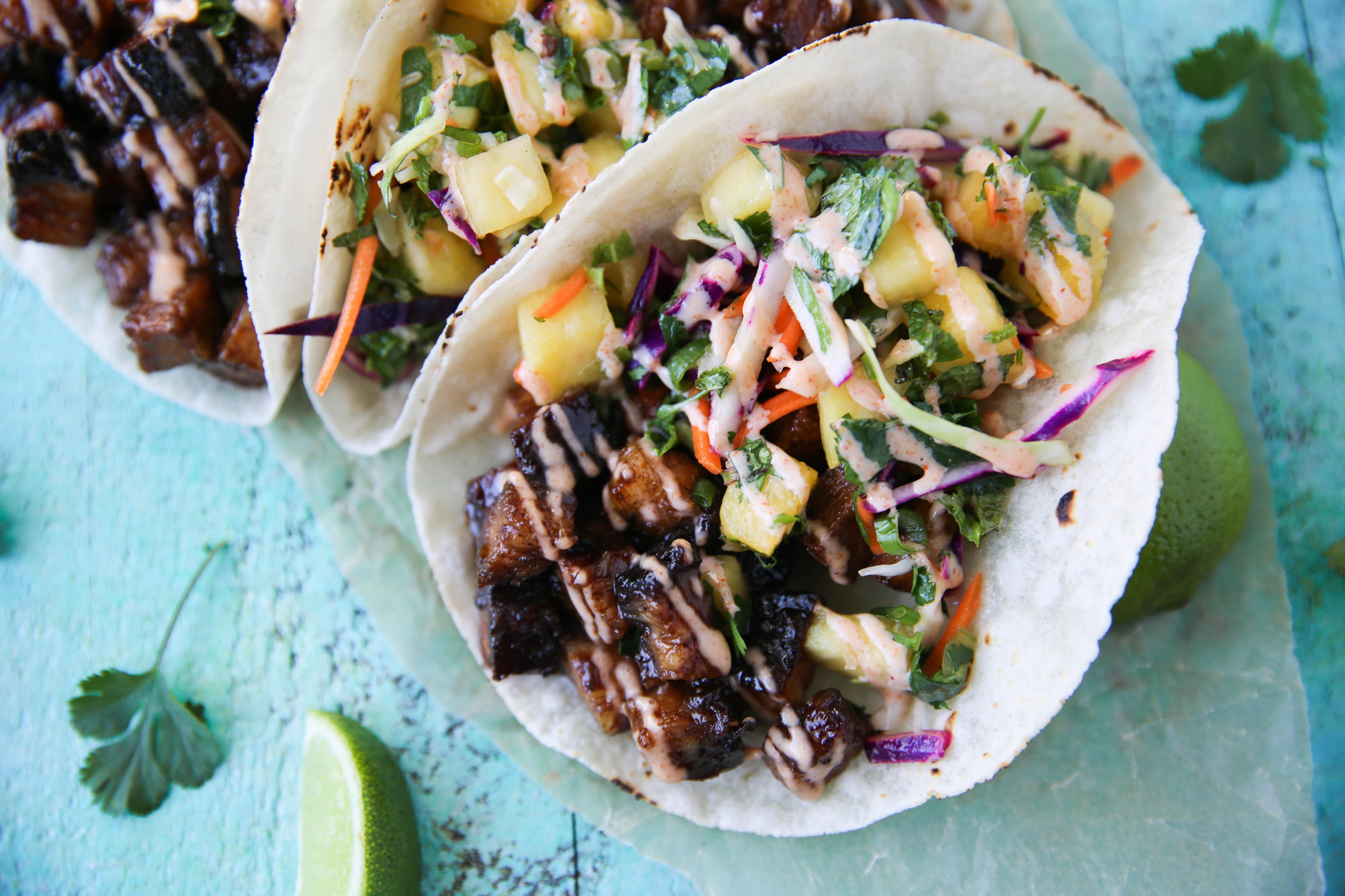Pork Belly Tacos with Pineapple Salsa PaleOMG Paleo Recipes