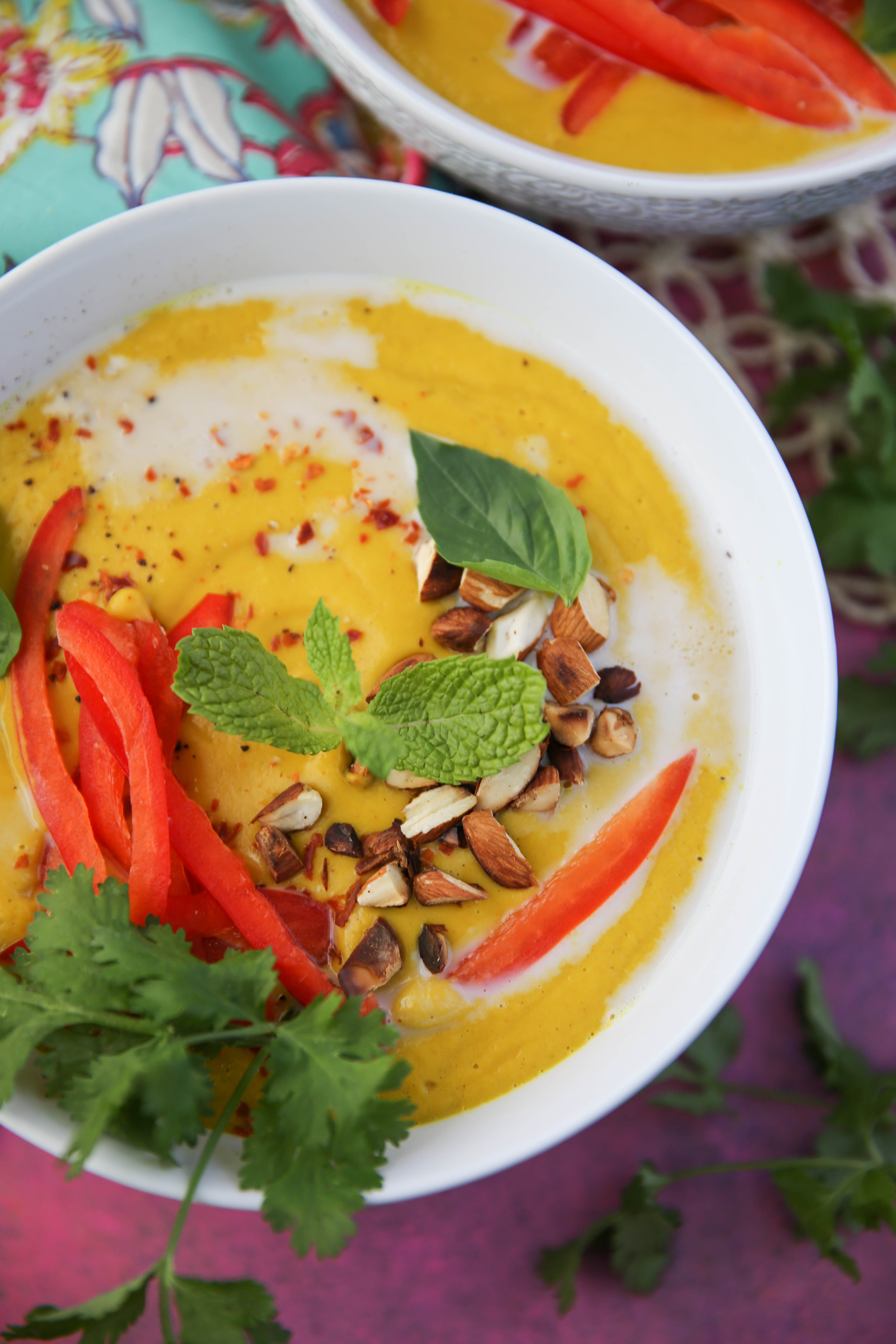 Thai Curried Pumpkin Soup - Gimme Some Oven