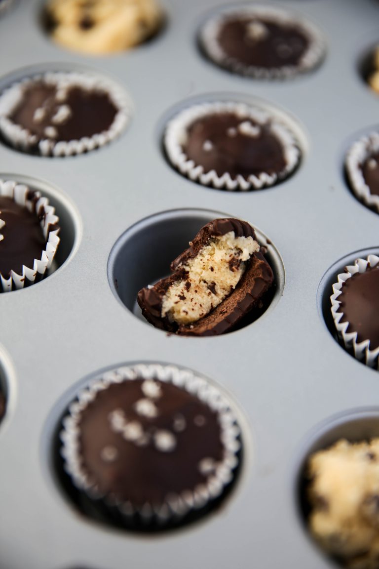 Chocolate Chip Mini Cookie Dough Cups (+a HUGE giveaway!) - PaleOMG