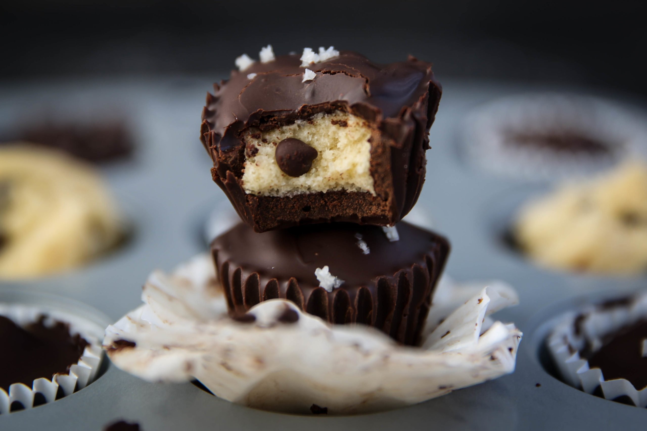 Chocolate Chip Mini Cookie Dough Cups (+a HUGE giveaway!) - PaleOMG