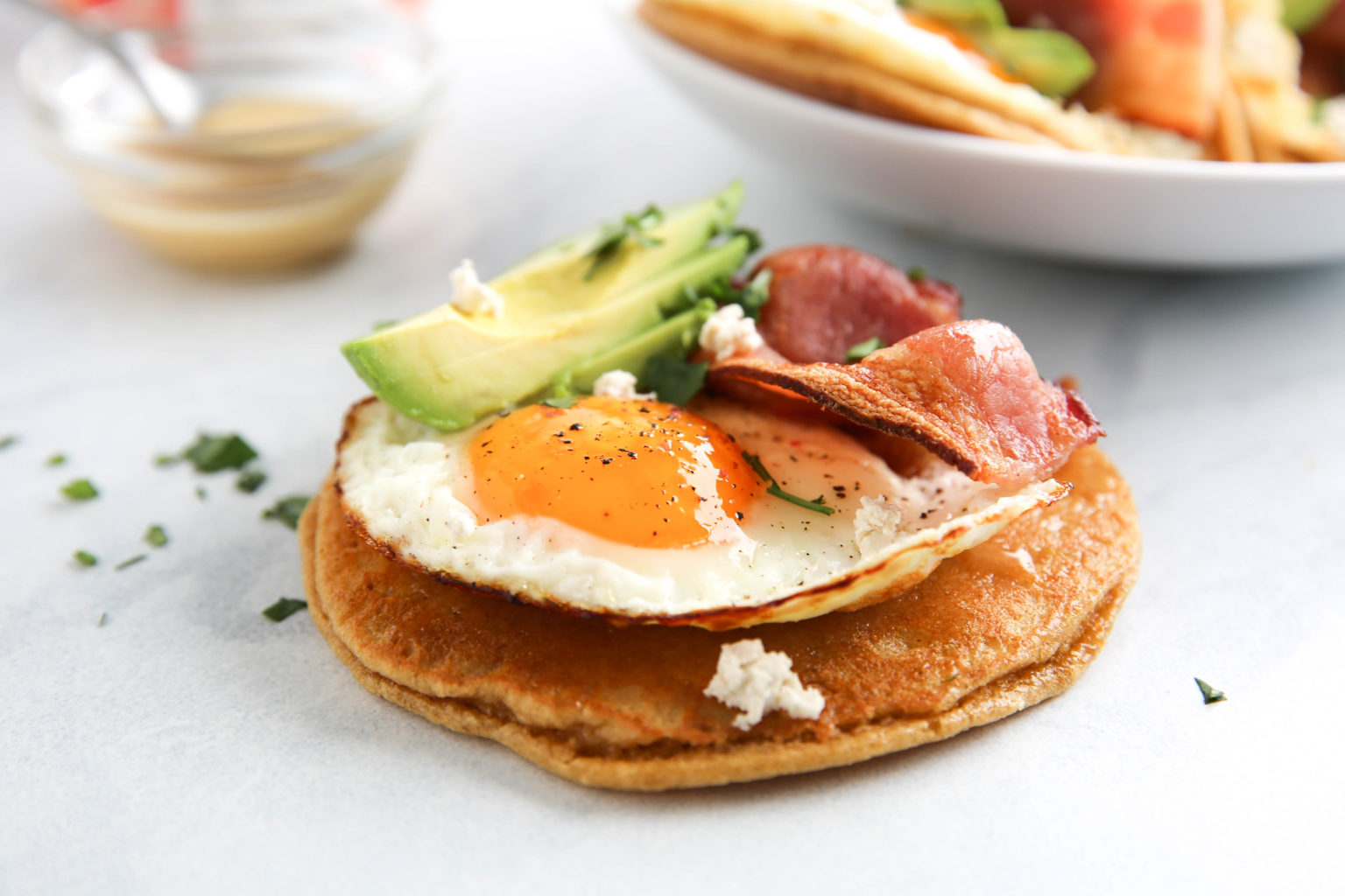 Pancake Breakfast Tacos PaleOMG