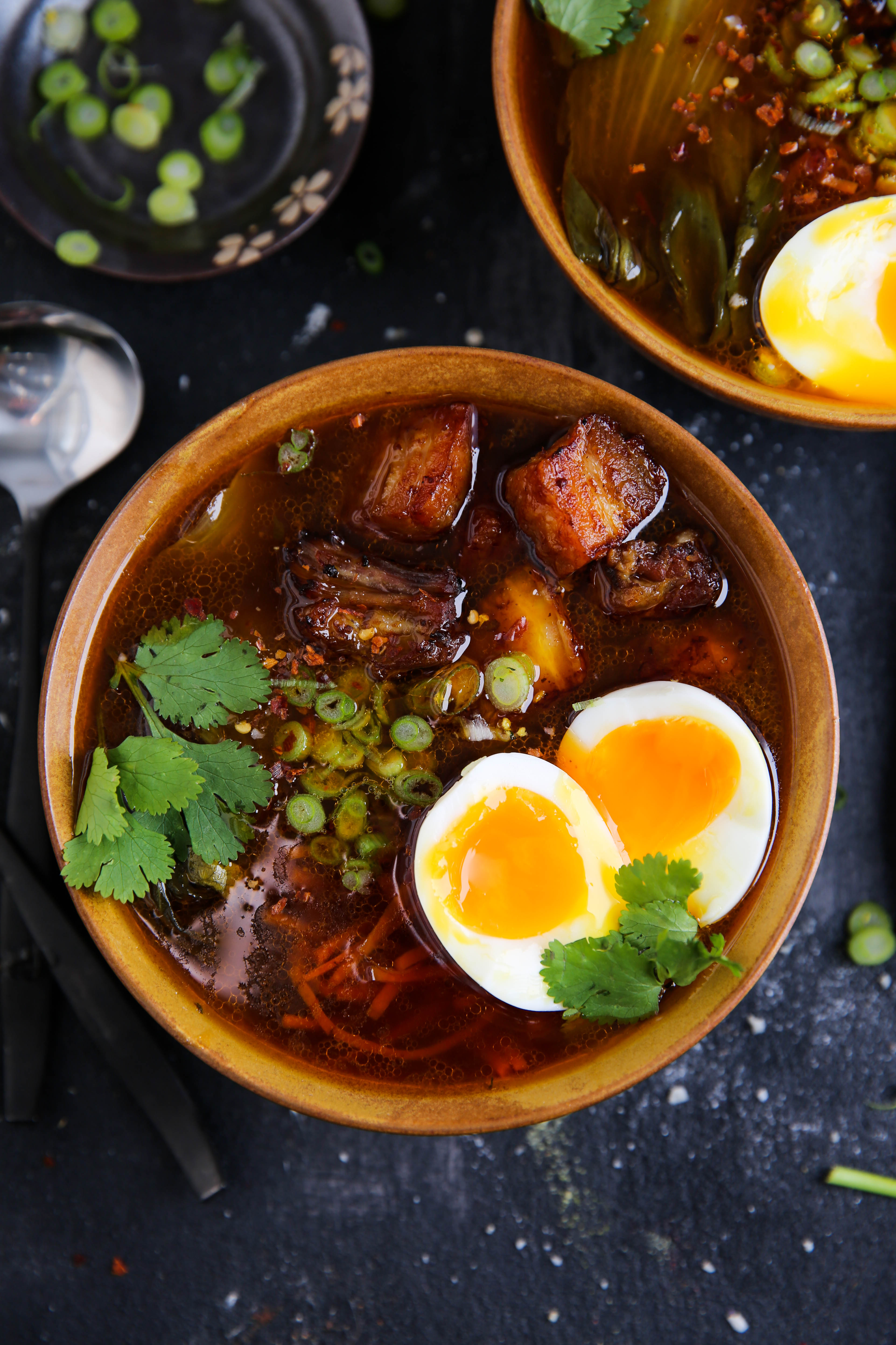 Spicy Pork Instant Pot Ramen Recipe