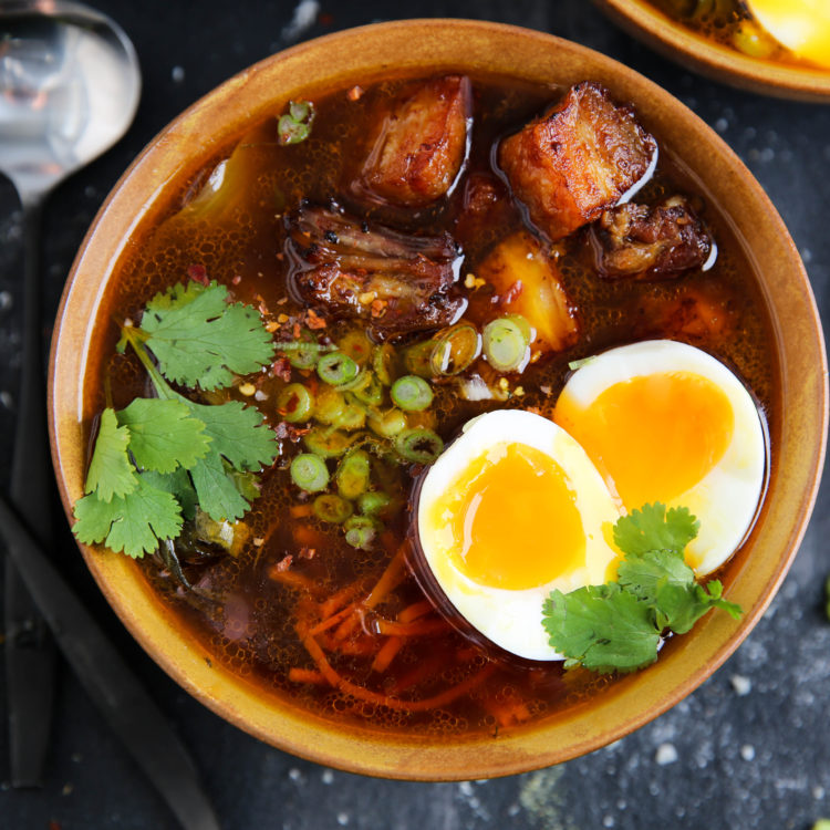 Instant Pot Pork Ramen PaleOMG