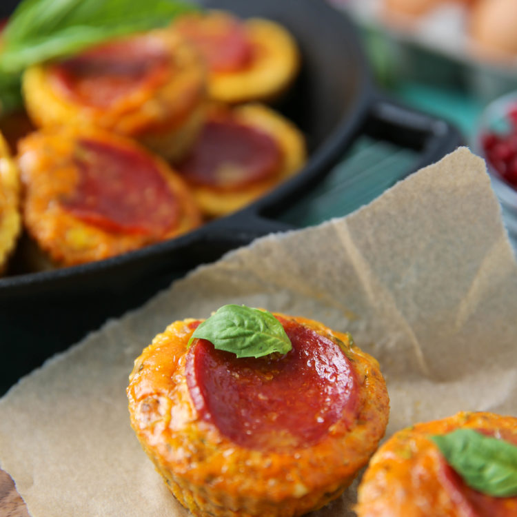 Pizza Egg Bites PaleOMG