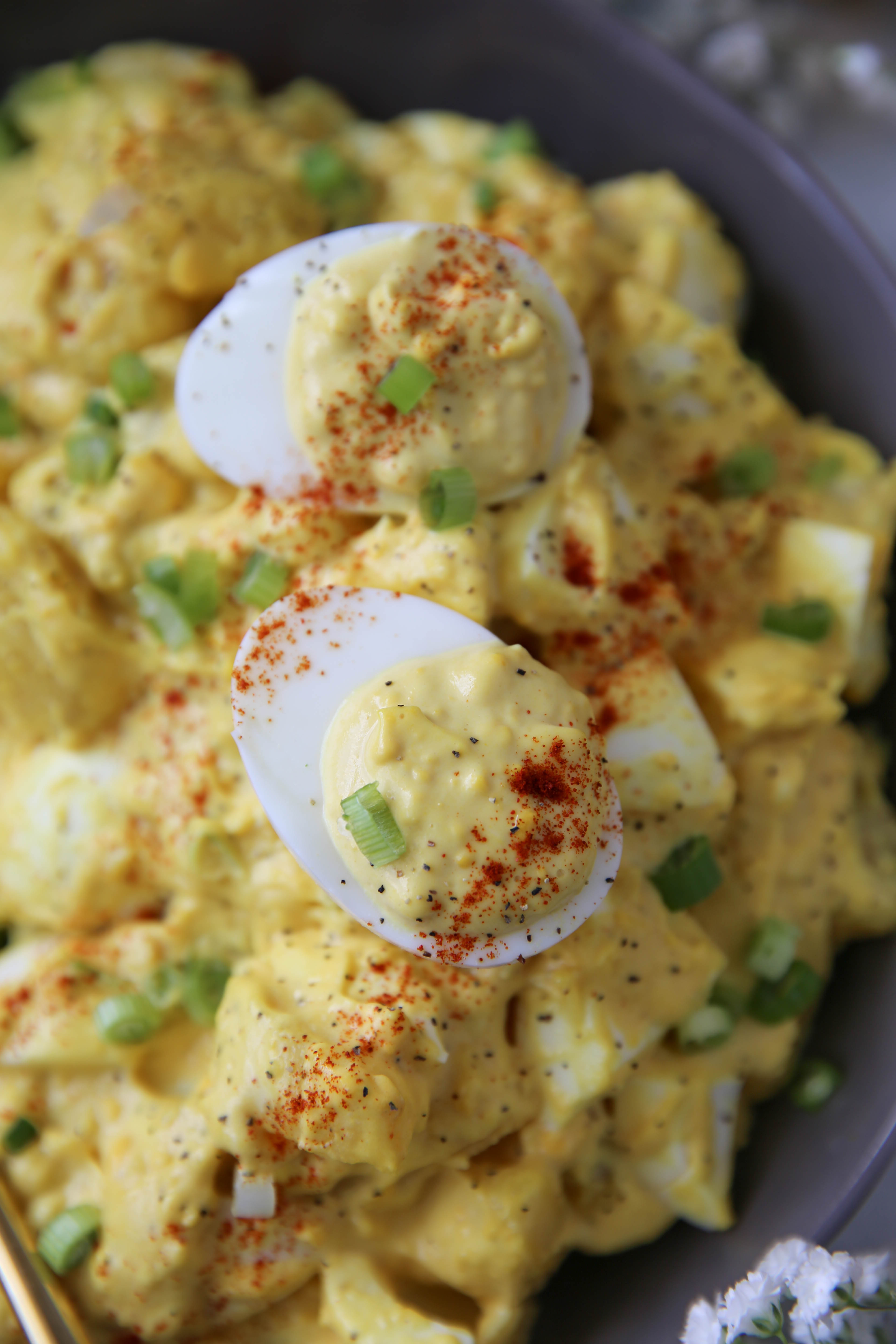 Deviled Egg Potato Salad Paleomg