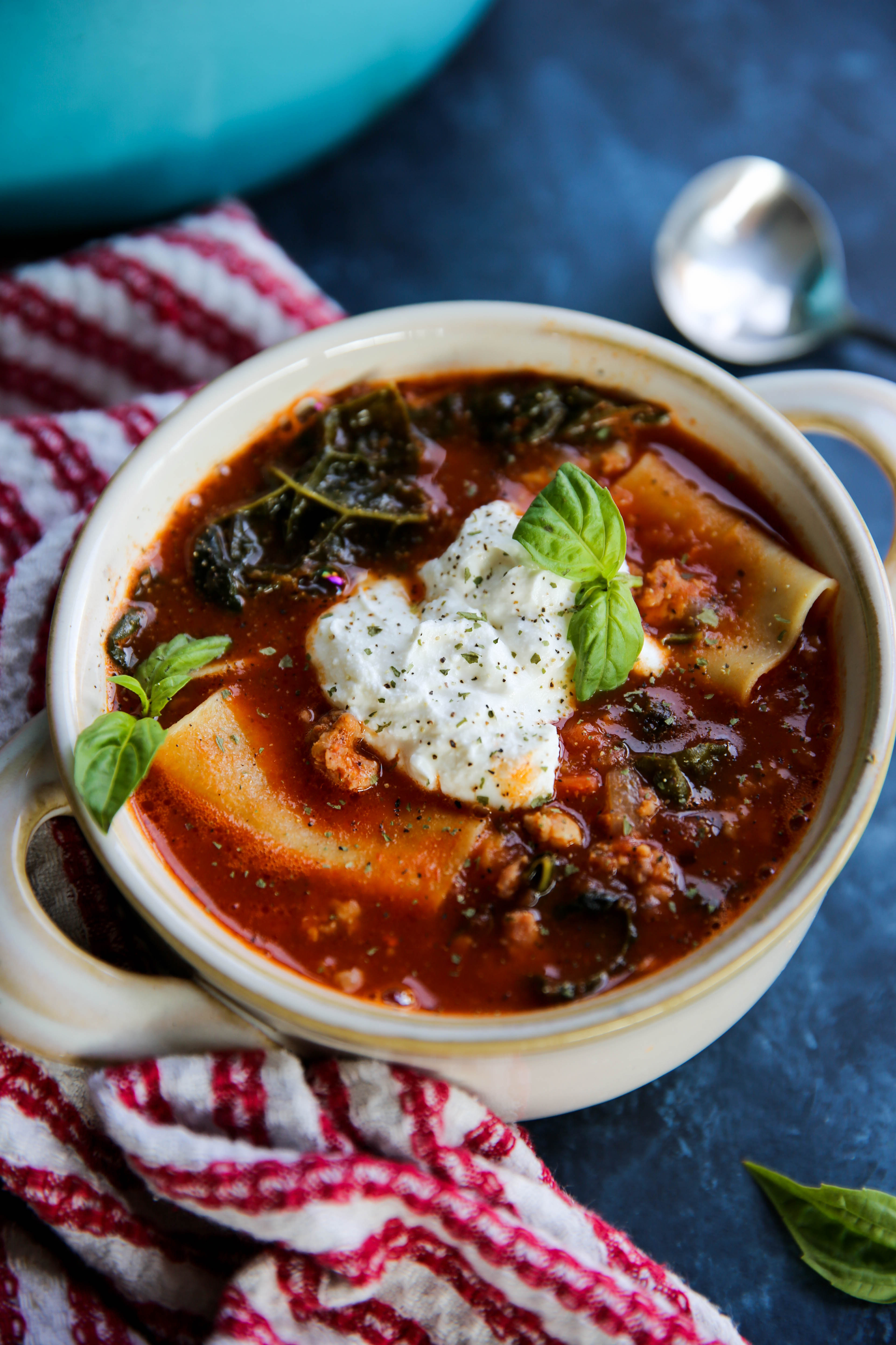 Lasagna Soup - PaleOMG