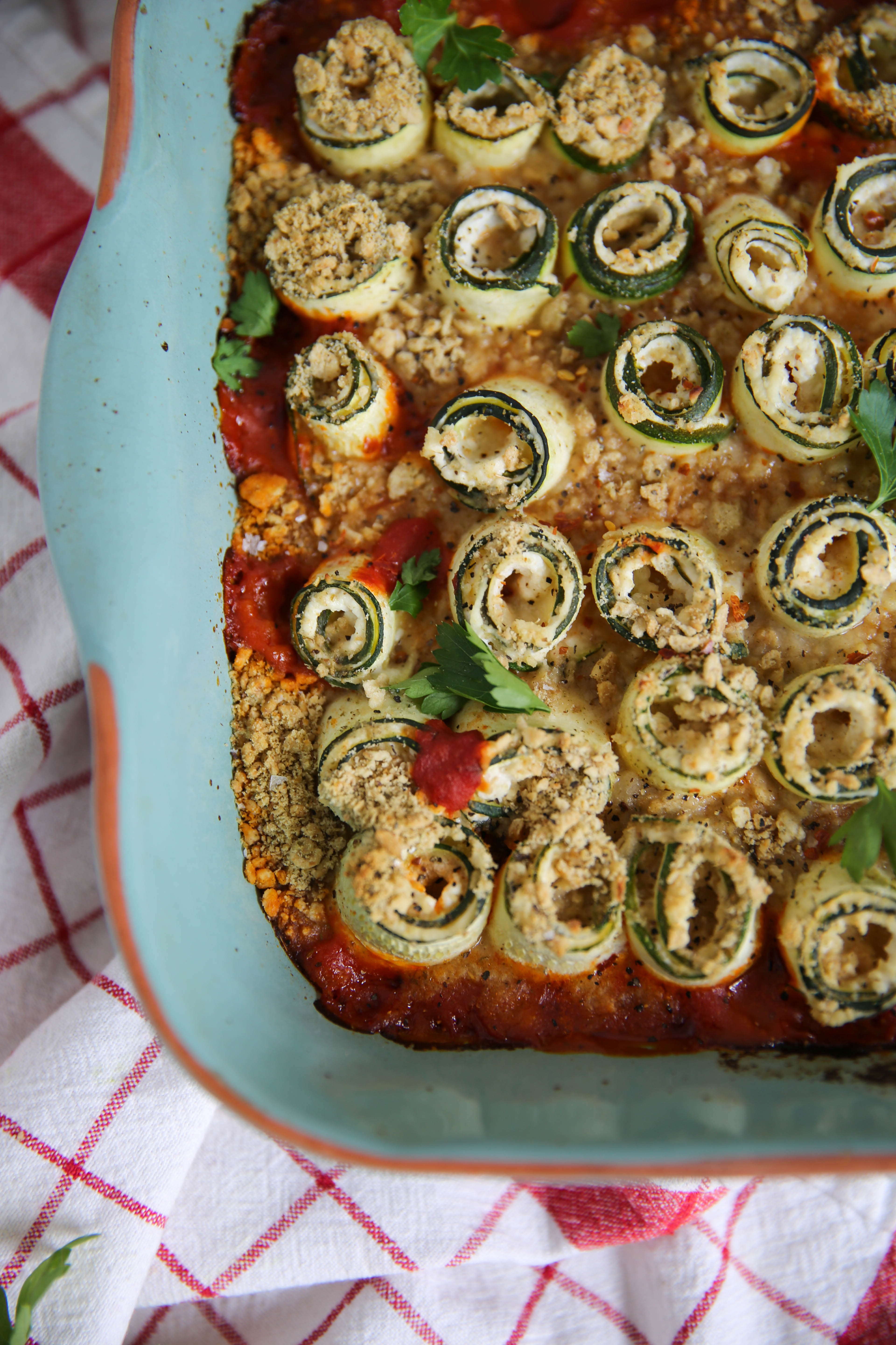 Zucchini Lasagna Roll Ups Paleo Meals   EN0A0631 2 