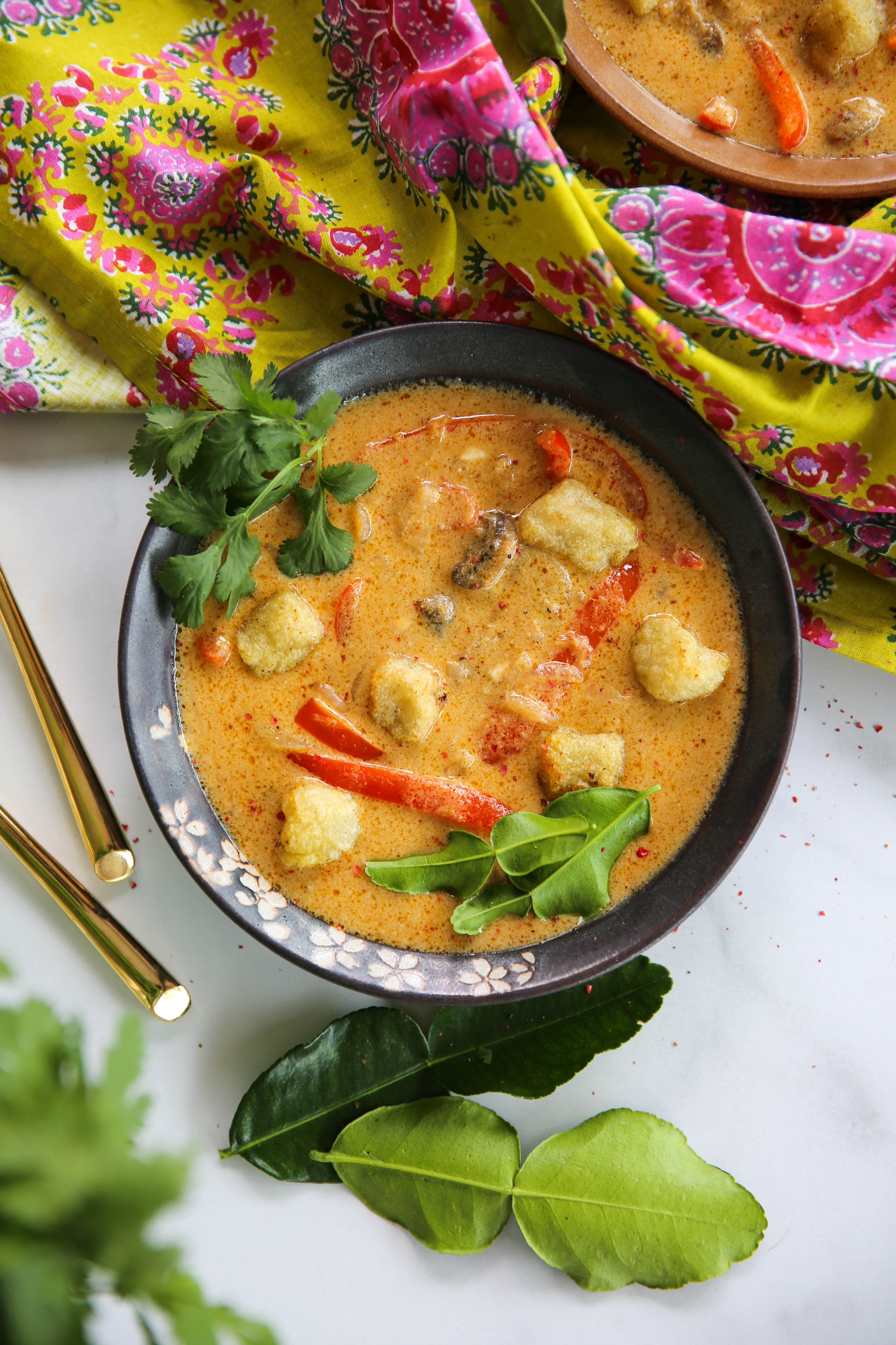 Red Thai Curry Gnocchi - PaleOMG