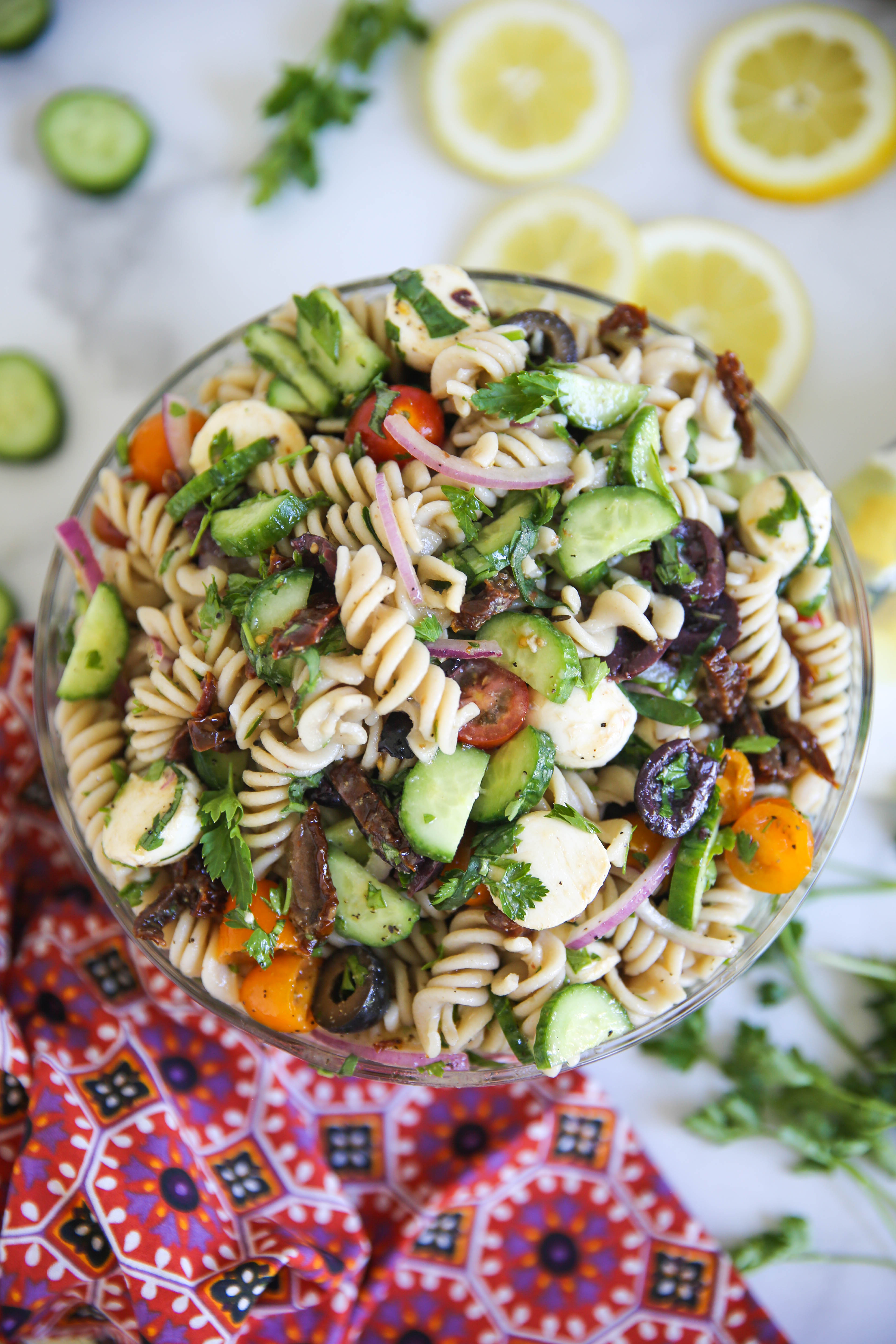 Greek Pasta Salad - PaleOMG