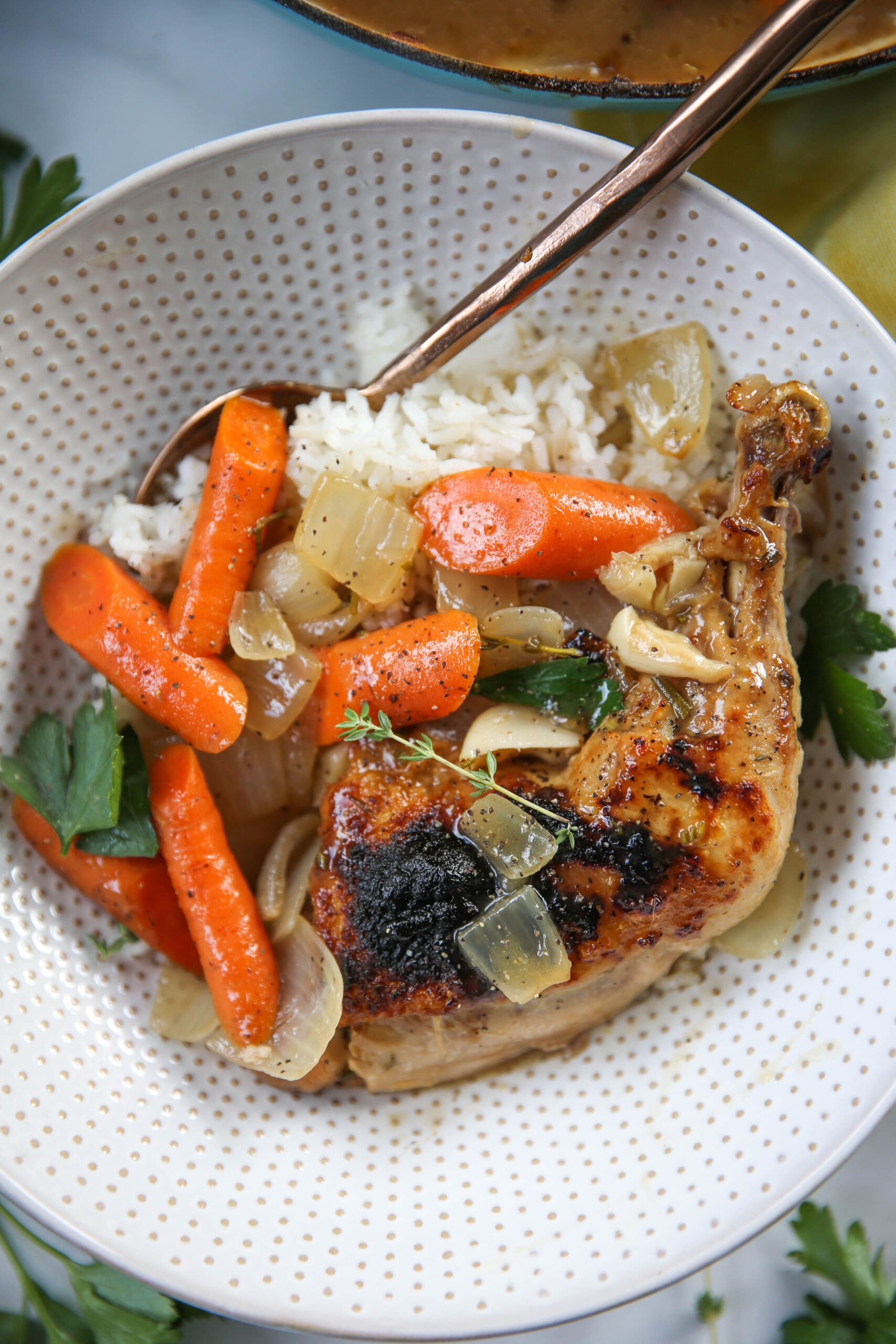 Dutch Oven Chicken Breast and Vegetables - The Oregon Dietitian