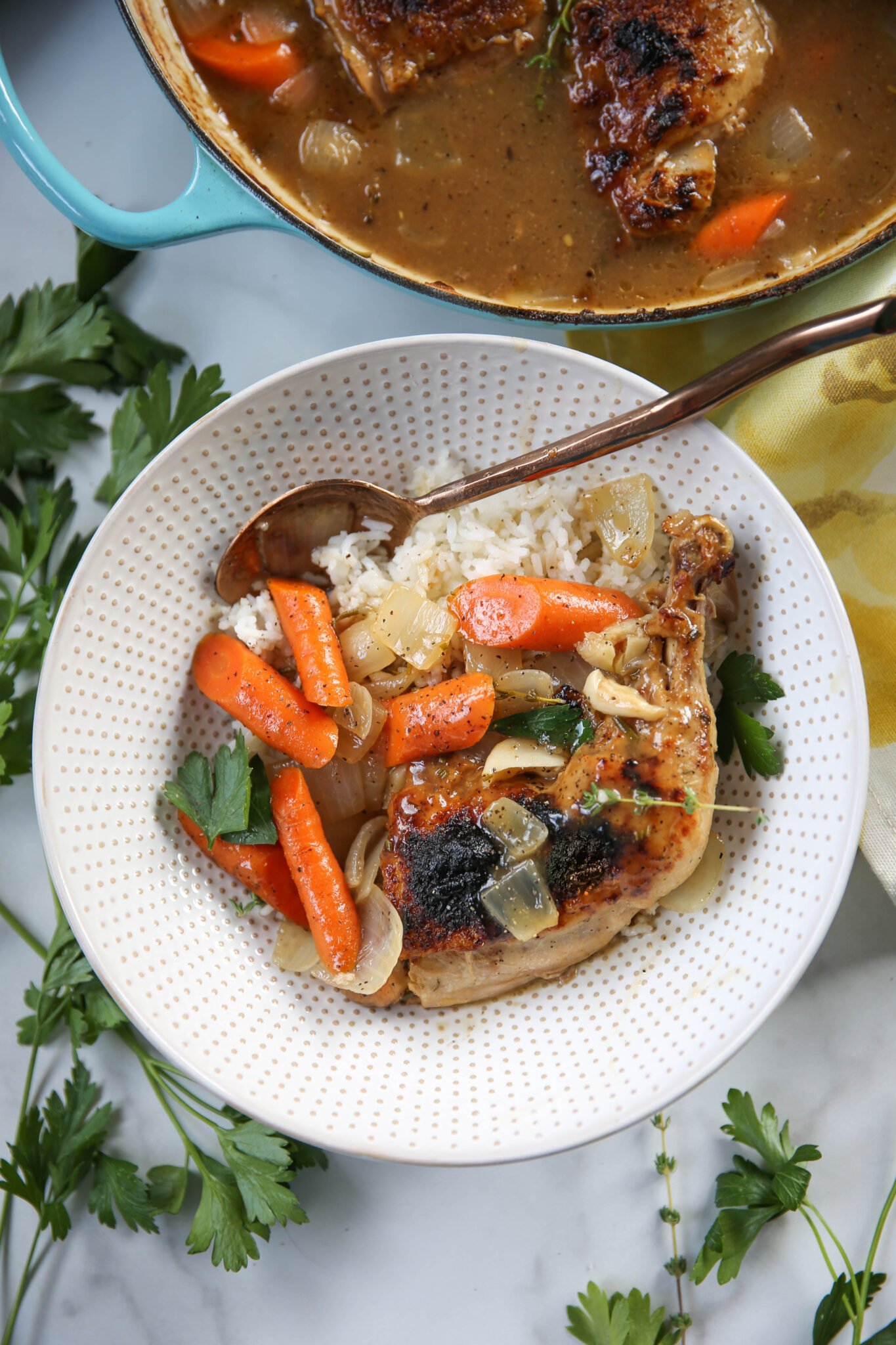 Dutch Oven Chicken & Vegetables PaleOMG