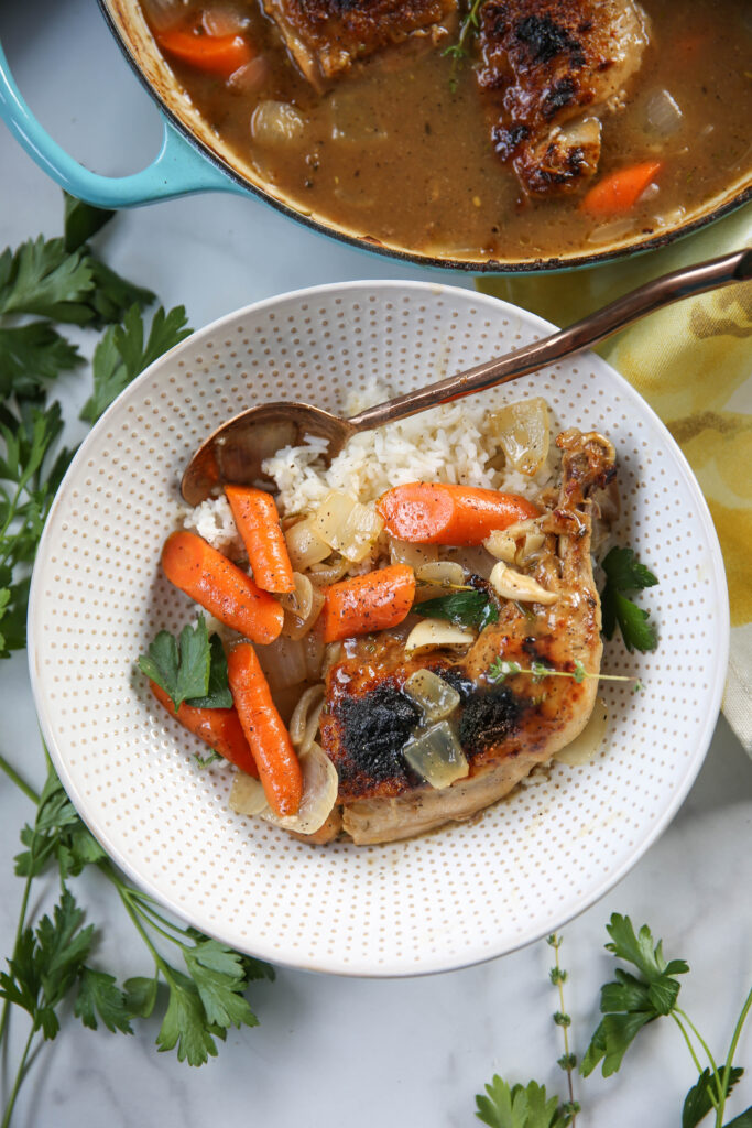 Dutch Oven Chicken & Vegetables PaleOMG