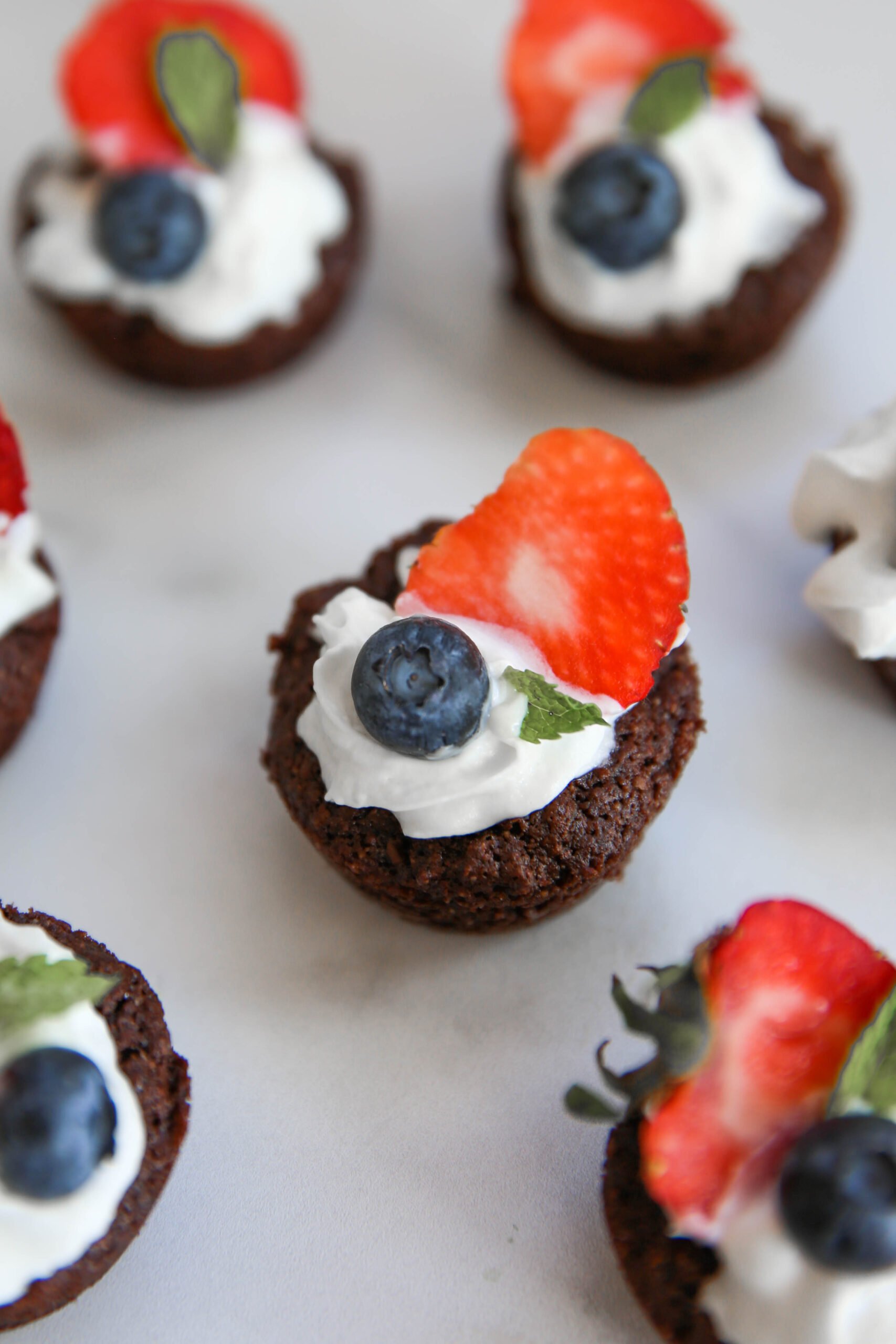 PaleOMG 4th of July Brownie Bites