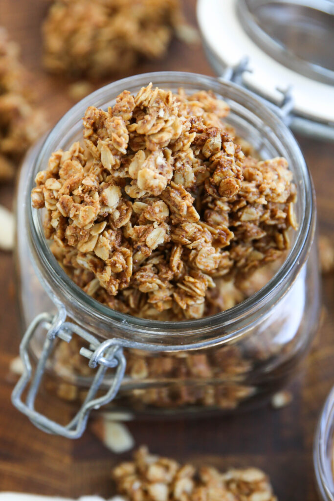 Maple Almond Butter Granola PaleOMG