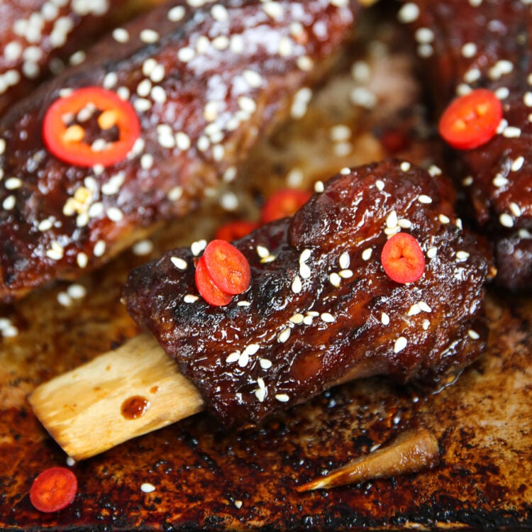 Instant Pot Sticky Asian Pork Spare Ribs Paleomg