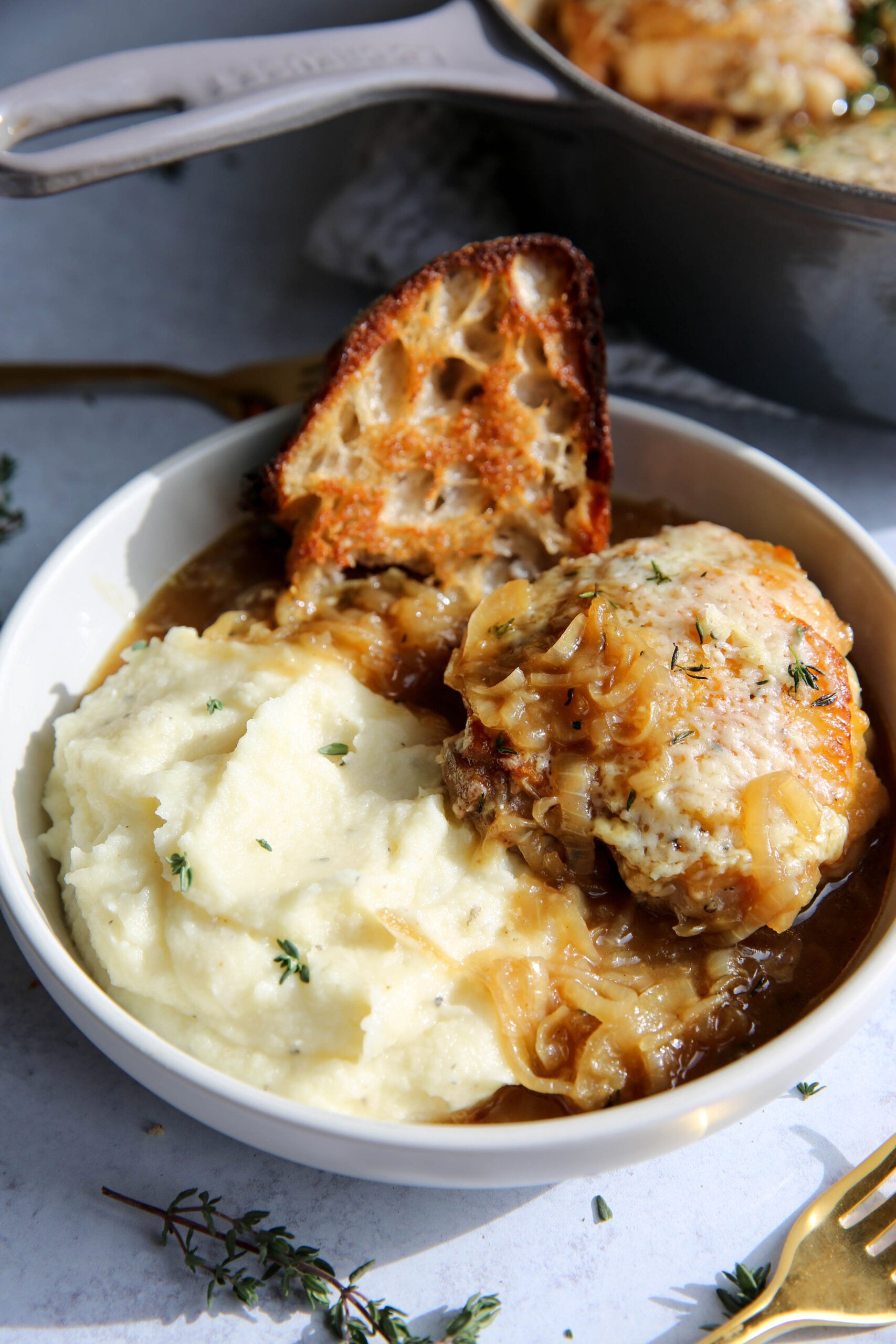 One Pan French Onion Chicken - PaleOMG