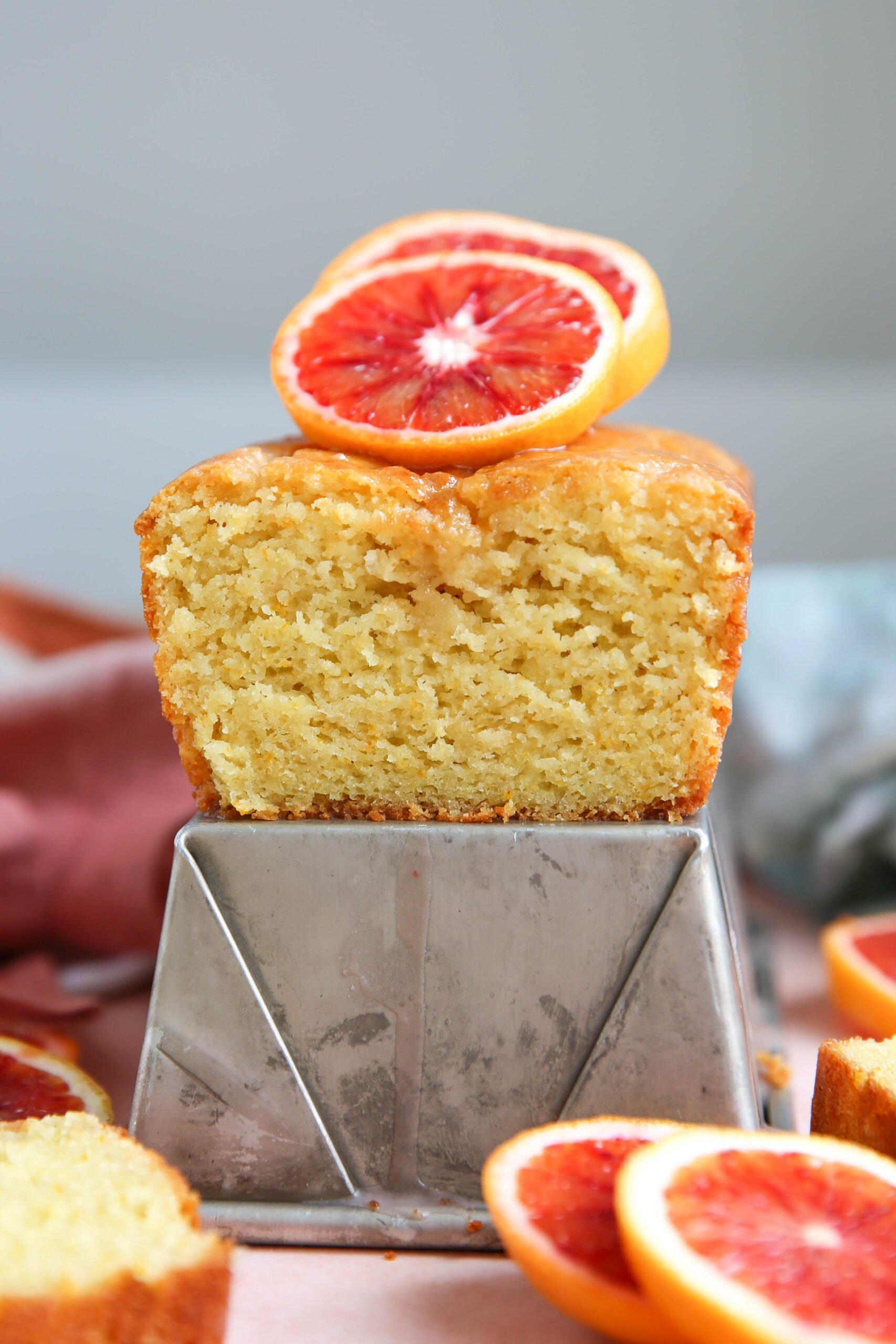 PaleOMG Yogurt & Olive Oil Cake with Blood Orange Glaze