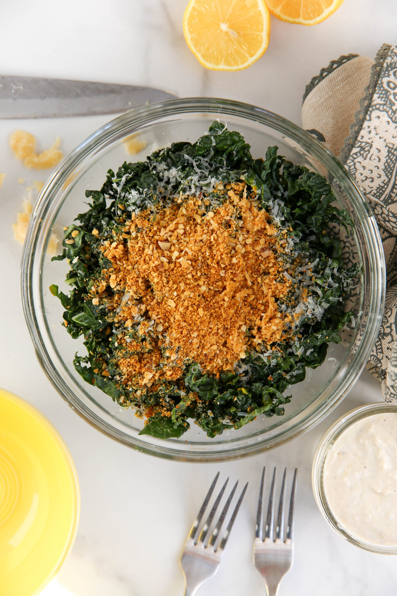 Kale Caesar Salad PaleOMG