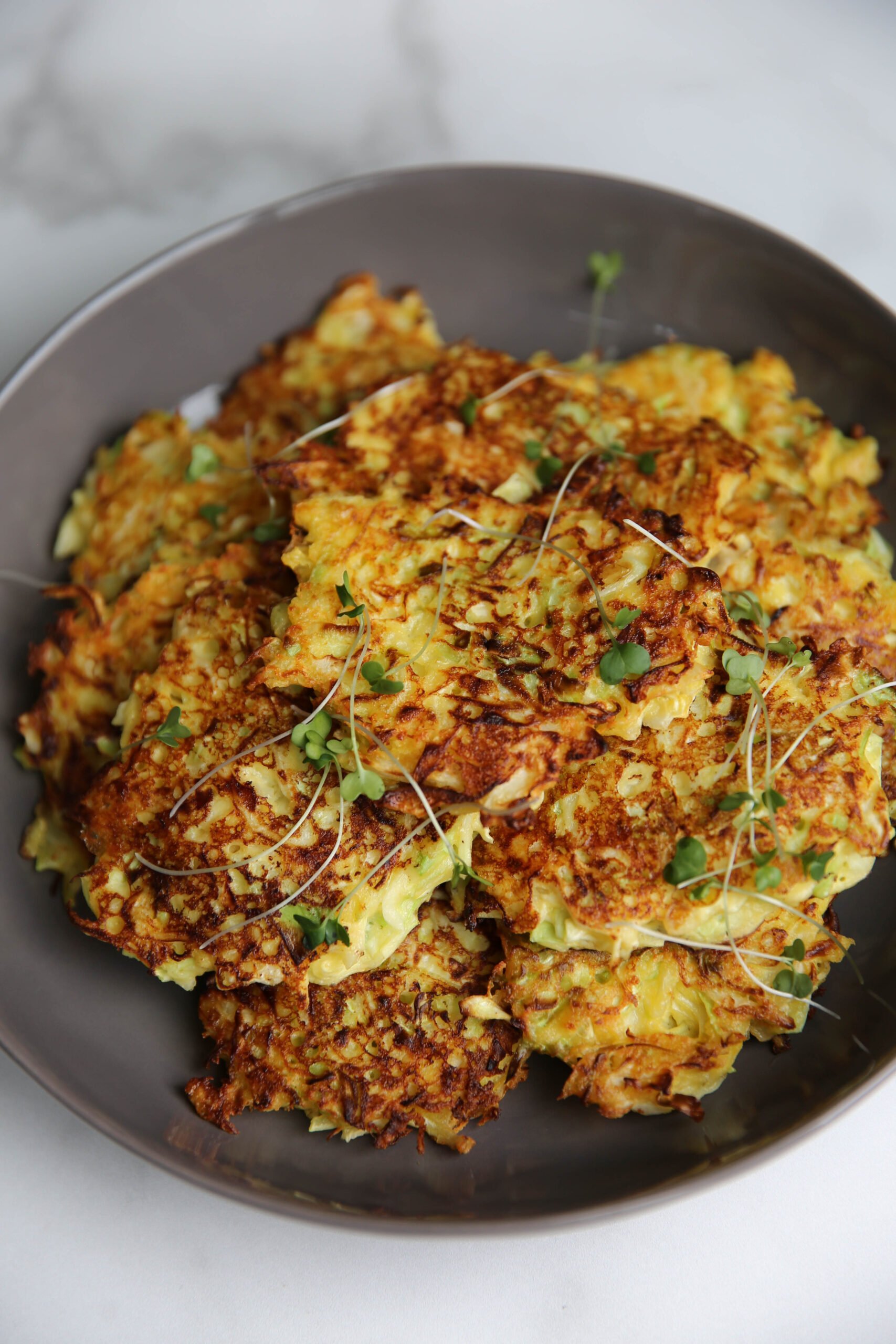 Eat Your Veggies Series - Cabbage Fritters - PaleOMG