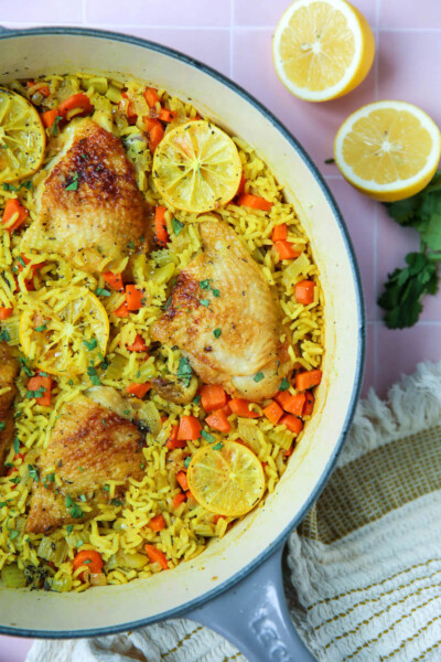 One-Pan Ginger Chicken & Rice - PaleOMG