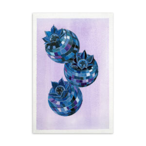 Disco Blueberries - Postcard (4x6)